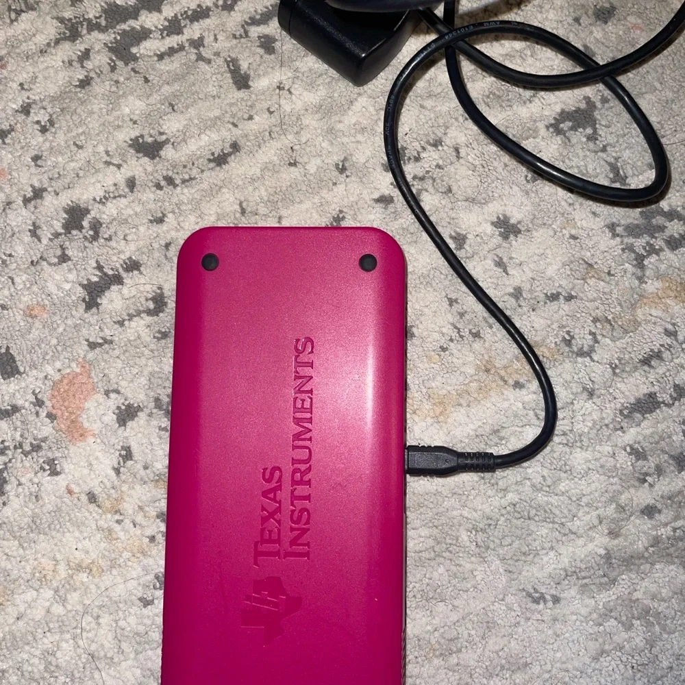 Texas Instruments Pink Graphing Calculator - Picture 4 of 4